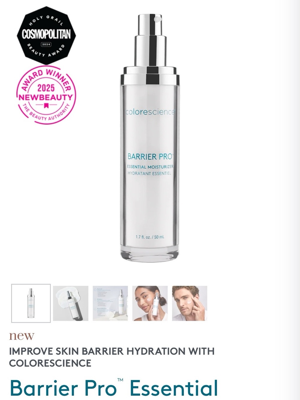 Colorescience Barrier Pro Essential Moisturizer